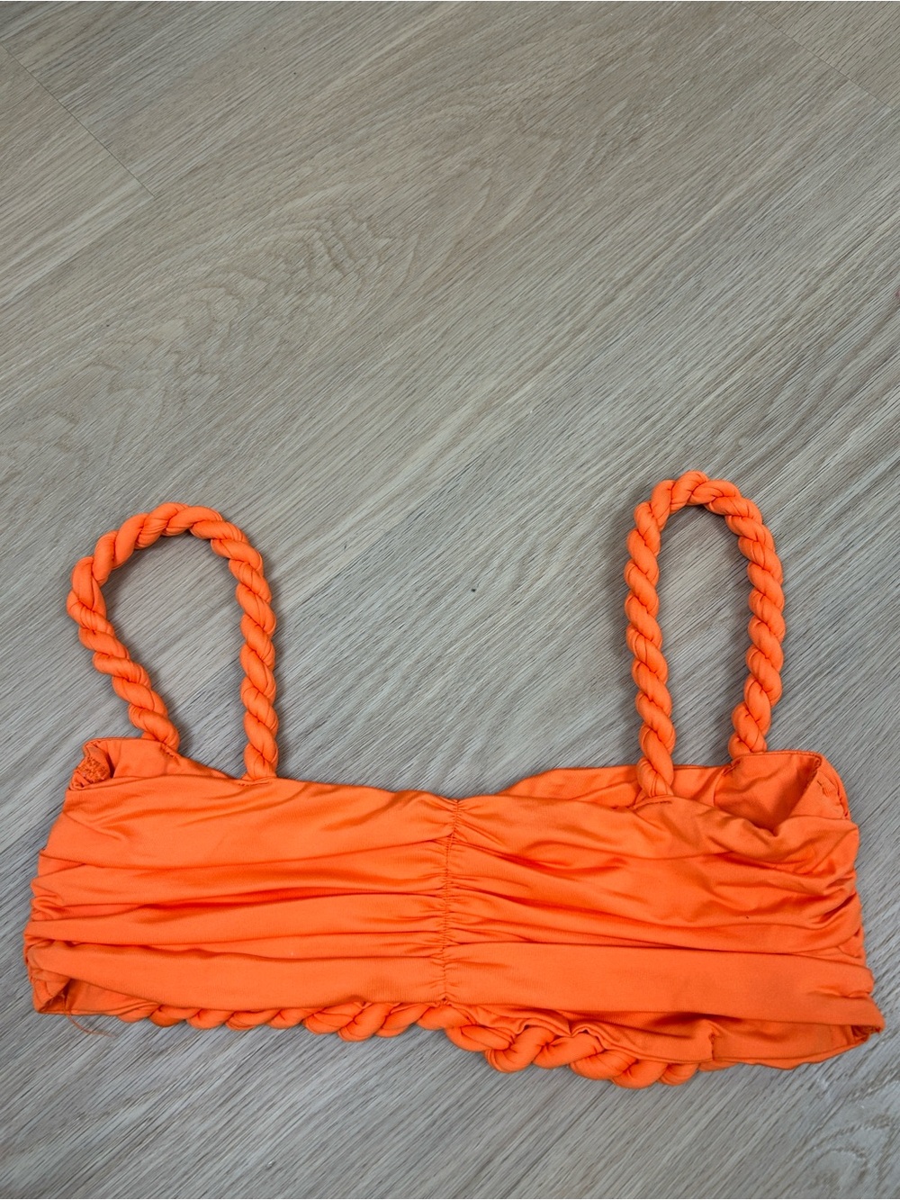 Micas Ruched Rope Crop Top S - Picture 6 of 8